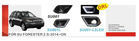 Subaru Forester 2013–2018 Mistlampen (2 stuks, halogeen) foto 1