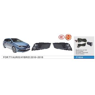Mistlampen Hibryd 2015-2018 (set van 2, halogeen) Toyota Auris 2012–2018