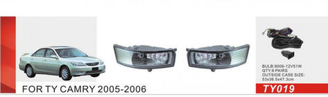 Toyota Camry 2001–2006 Mistlampen (2 stuks, halogeen) foto 1
