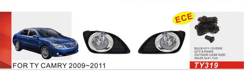 Toyota Camry 2006–2011 Mistlampenset 2009-2011 (2 stuks, halogeen) foto 1