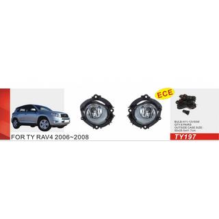 Mistlampen 2006-2008 (set van 2, halogeen) Toyota Rav 4 2006–2013