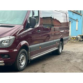 DOT-Line side steps (2 stuks, aluminium) Volkswagen Crafter 2006–2016 foto 3