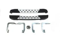 Volkswagen Crafter 2006–2016 DOT-Line side steps achter het wiel (2 stuks, aluminium) foto 1