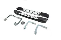 Volkswagen Crafter 2006–2016 DOT-Line side steps achter het wiel (2 stuks, aluminium) foto 2