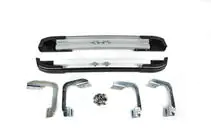 Volkswagen Crafter 2006–2016 DOT-Line side steps achter het wiel (2 stuks, aluminium) foto 3