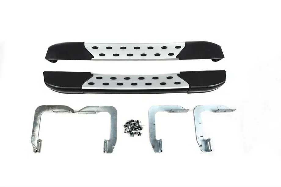 Volkswagen Crafter 2006–2016 DOT-Line side steps achter het wiel (2 stuks, aluminium) Image