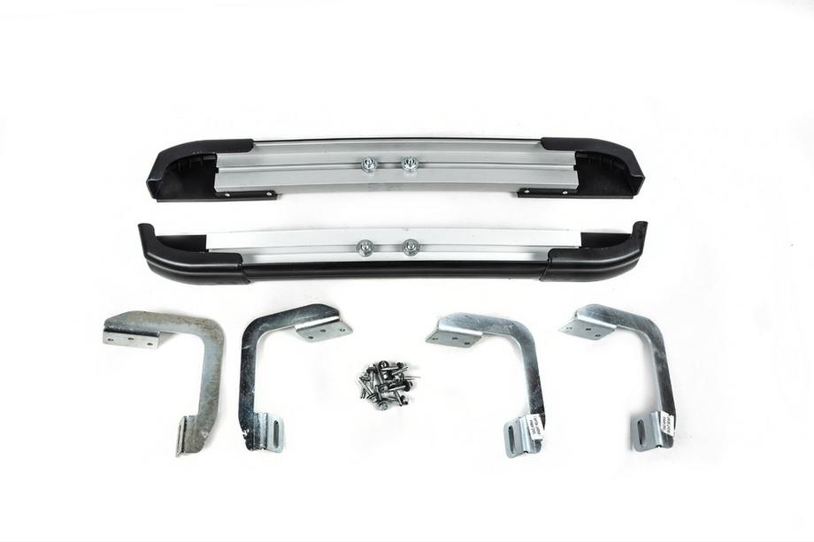 Volkswagen Crafter 2006–2016 DOT-Line side steps achter het wiel (2 stuks, aluminium) Middellange wielbasis Foto 3