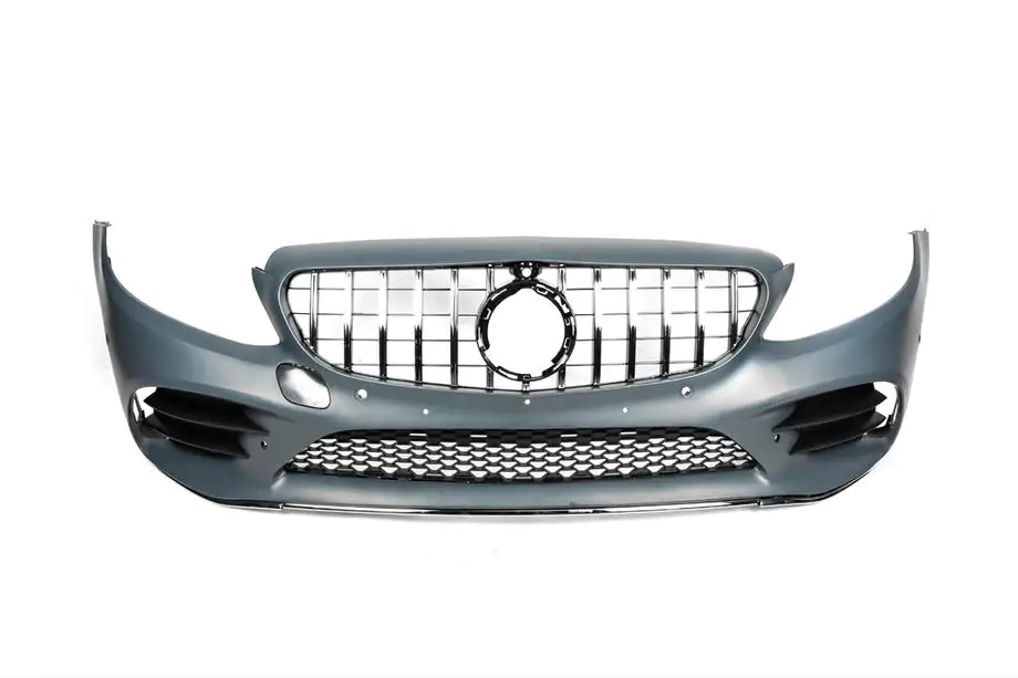 Mercedes C-klasse W205 2014–2021 Voorbumper compleet (AMG Line 2018-2021) Foto 9