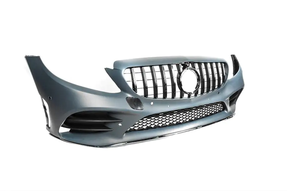 Mercedes C-klasse W205 2014–2021 Voorbumper compleet (AMG Line 2018-2021) Foto 10