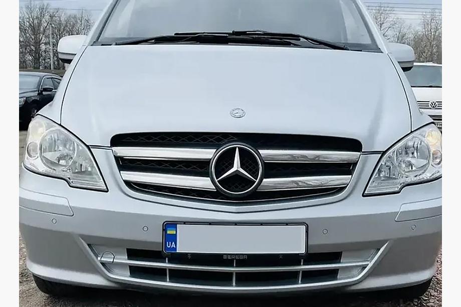 Mercedes Vito W639 2004–2014 RVS sierlijsten grille-rand 2010-2015 Foto 1