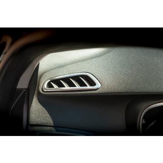 Interieur luchtrooster afdekking (set 2 stuks, RVS) Renault Megane IV 2016–2025 foto 1