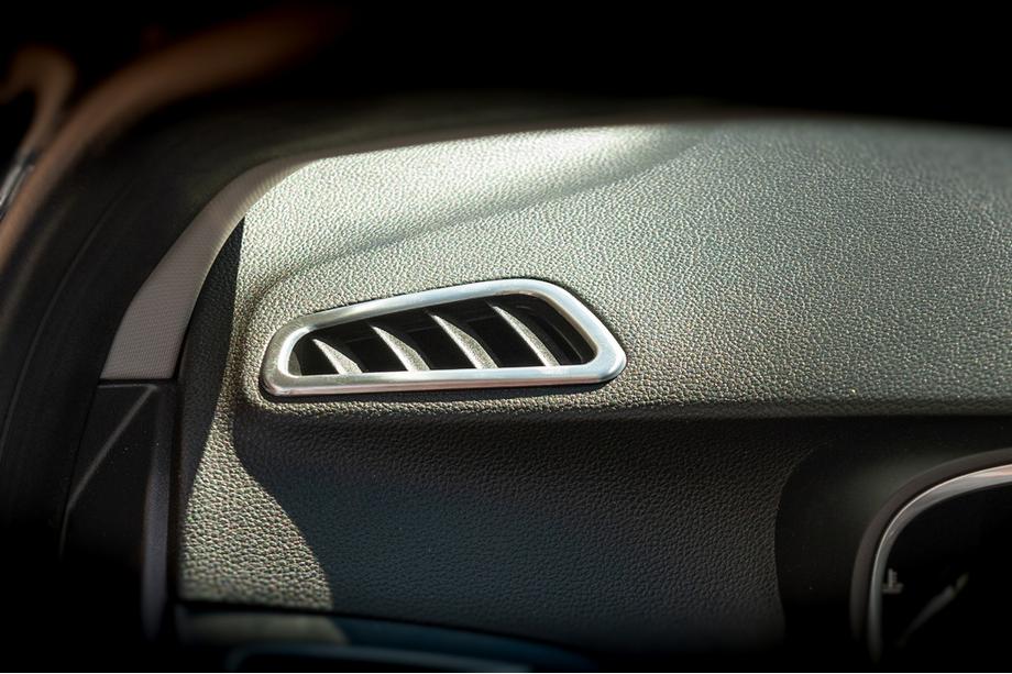 Renault Megane IV 2016–2025 Interieur luchtrooster afdekking (set 2 stuks, RVS) Image