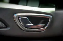 Renault Megane IV 2016–2025 Sierlijsten rond interieur deurklinken (4-delig, RVS) foto 1