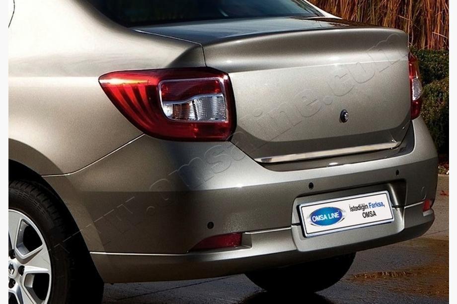 Dacia Logan II 2013–2022 RVS achterkleprand 2013-2018 Image