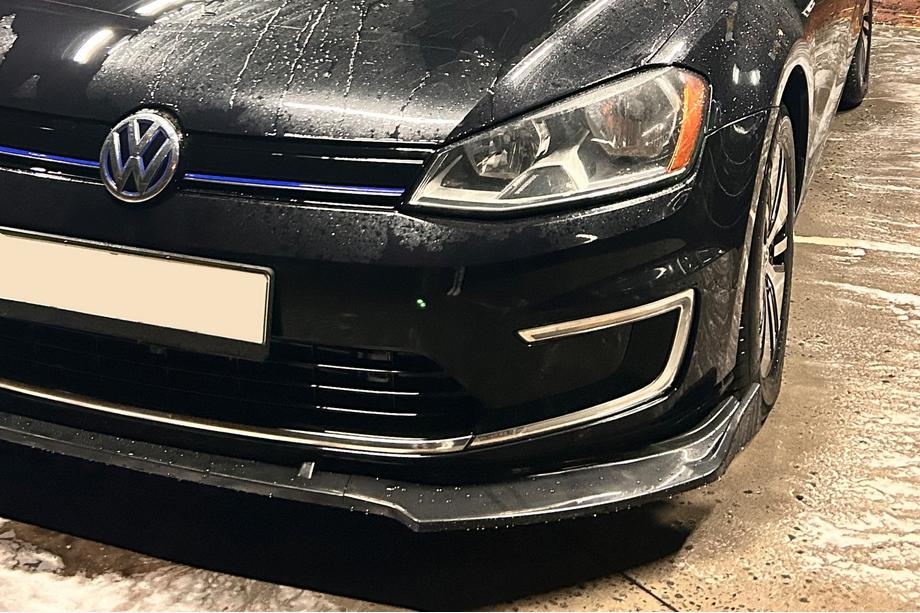 Volkswagen Golf 7/E-Golf 2012–2020 Frontbumper lip (voor originele bumper, 2017-2020, ABS-kunststof) Foto 1