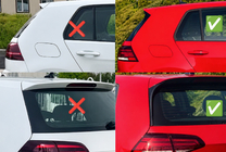 Volkswagen Golf 7/E-Golf 2012–2020 DPT spoiler (voor GTI / R hatchback, ABS-kunststof) foto 6