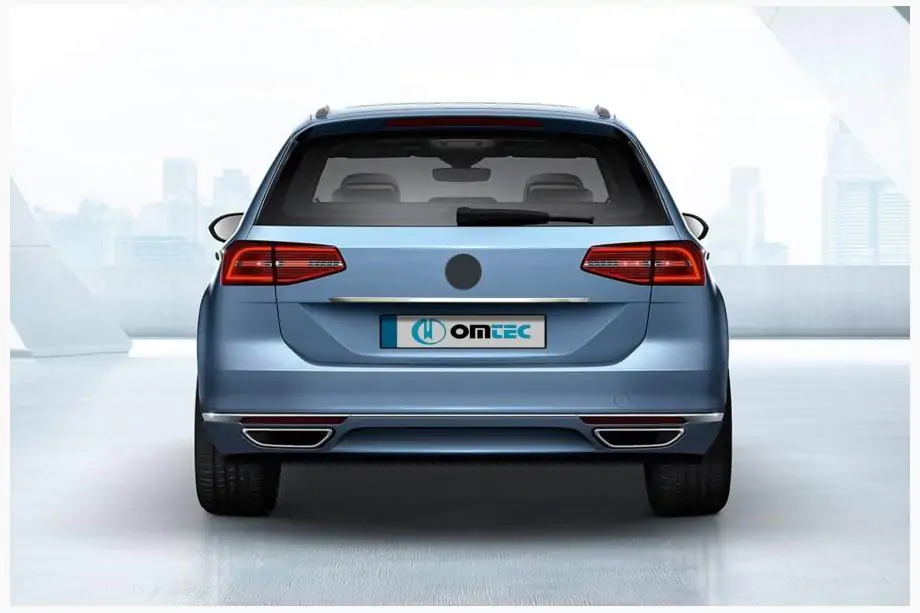 Volkswagen Passat B8 2015–2023 RVS sierlijst boven kenteken SW (OmsaLine) Image