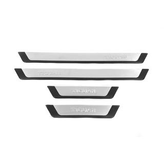 Omsa Flexill RVS instaplijsten (set van 4) Volkswagen Tiguan 2007–2016 foto 1