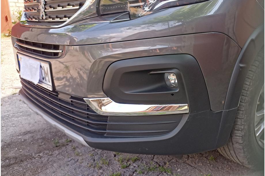 Peugeot Partner/Rifter 2019– Chrom sierlijsten voor mistlampen (2 stuks, RVS) Image