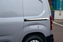Peugeot Partner/Rifter 2019– RVS sierlijsten voor schuifdeur (2 stuks) foto 5
