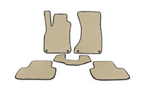 Audi A4 B8 2007–2015 EVA automatten (beige) foto 1