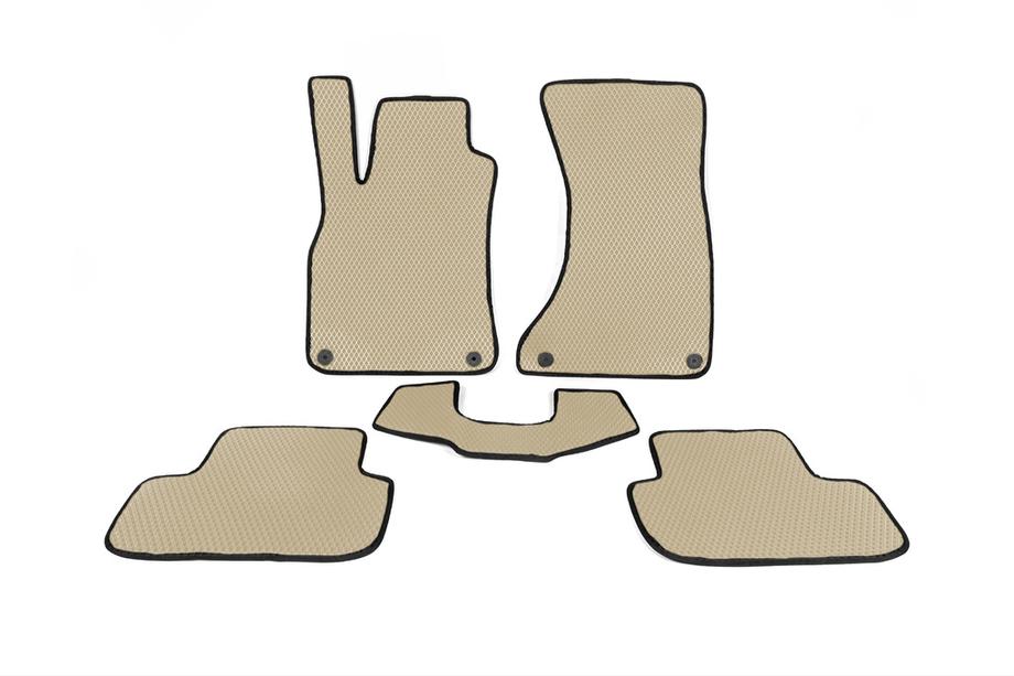 Audi A4 B8 2007–2015 EVA automatten (beige) Image