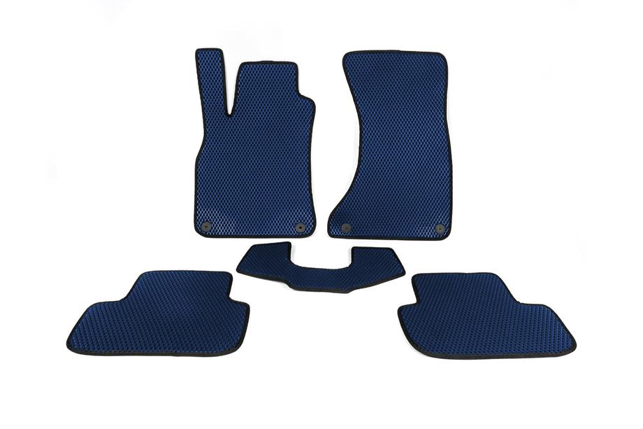 Audi A4 B8 2007–2015 EVA automatten (blauw) Image