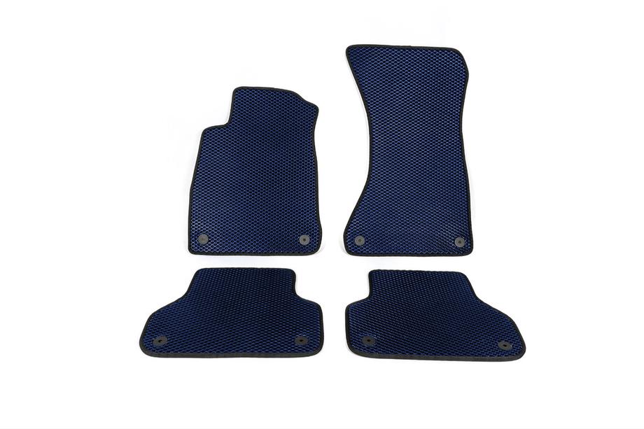 Audi A4 B9 2015–2024 EVA automatten (blauw) Image
