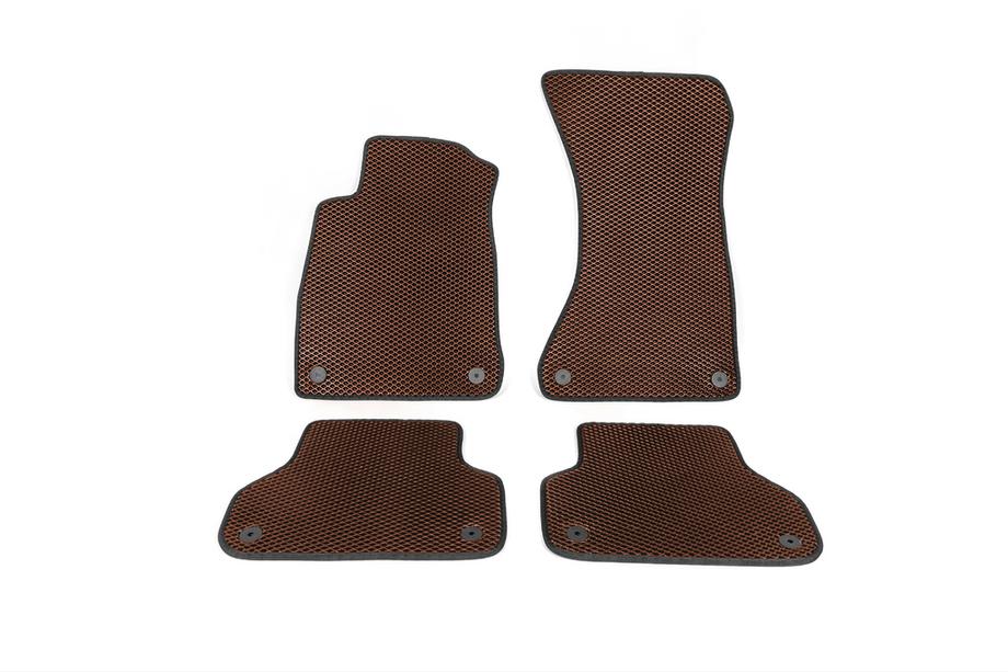 Audi A4 B9 2015–2024 EVA automatten (bruin) Image