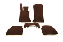 BMW 7 Serie F01/F02 2008–2015 EVA automatten (voor F02, bruin) foto 4