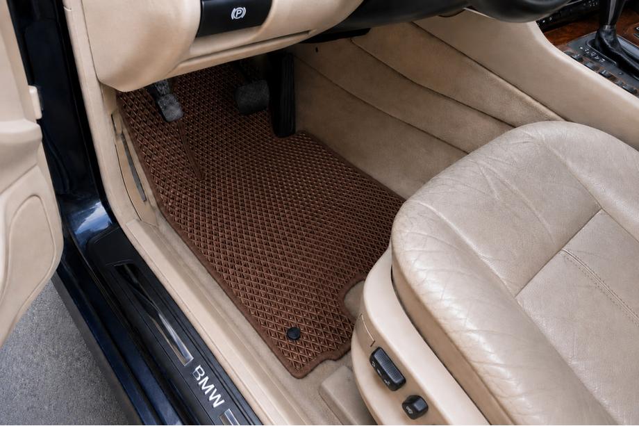 BMW 7-serie E38 1994–2001 Vloermatten (EVA, bruin) Image