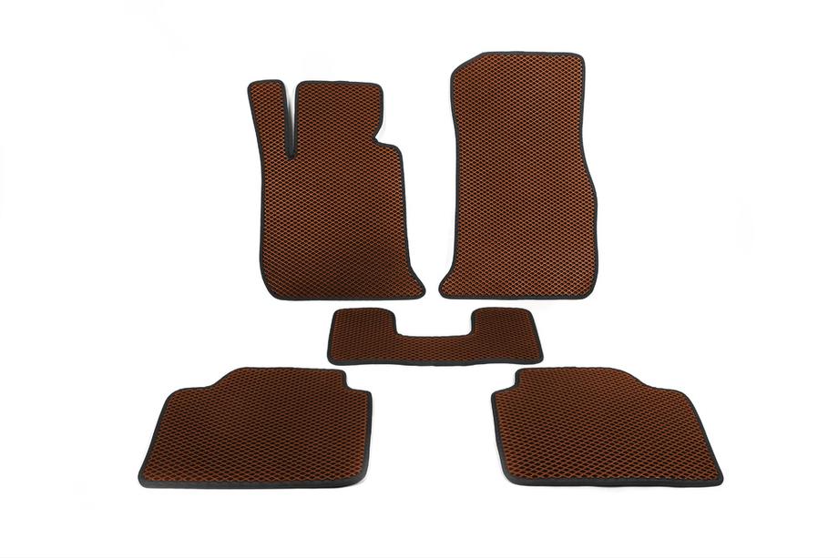 BMW 3 Serie F30/F31 2012–2019 EVA automatten (voor F30/31, bruin) Image