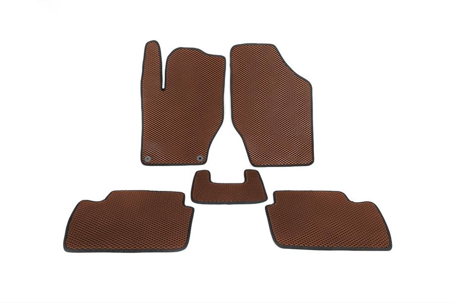 Citroen C-4 2010–2018 EVA automatten (bruin) Image