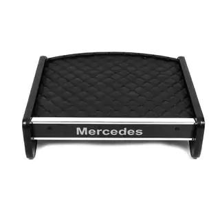 Dashboardplank (zwart met zwart stiksel) Mercedes T2 (507-814) 1967–1996 foto 2