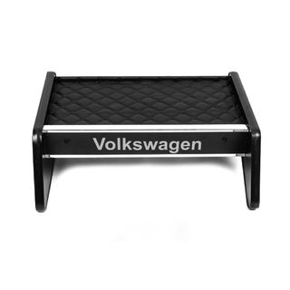 Dashboardplank (zwart met zwart stiksel) foto 2