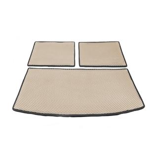Bagageruimtemat 3-delig (EVA, beige) (7-zits) Audi Q7 2005–2015 foto 1