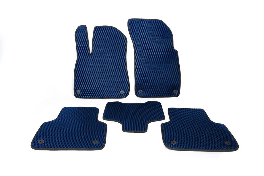 Audi Q7 2015–2026 EVA automatten (blauw) Image