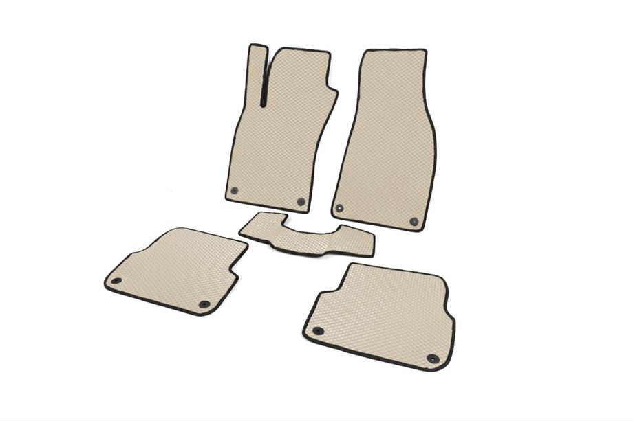 Audi A6 C6 2004–2011 EVA automatten (beige, sedan) Image