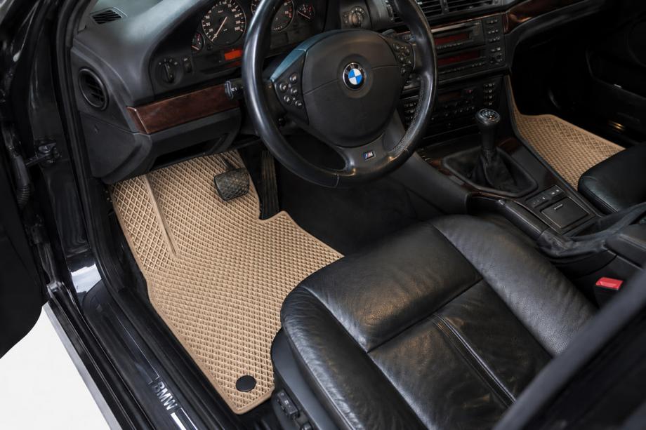 BMW 5 Serie E39 1996–2003 EVA automatten (beige) Image