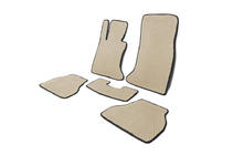 BMW 5 Serie E60/E61 2003–2010 EVA automatten (beige) foto 2