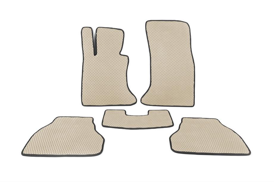 BMW 5 Serie E60/E61 2003–2010 EVA automatten (beige) Image