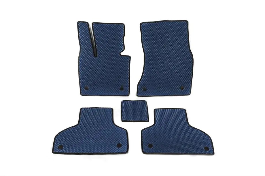 BMW X5 F15 2013–2018 EVA automatten (blauw) Image