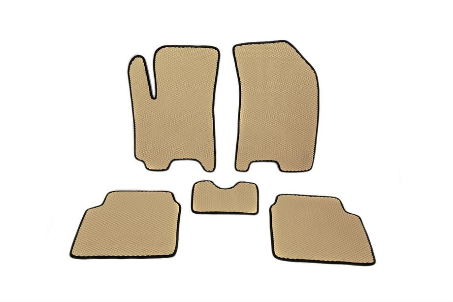 Chevrolet Aveo T200 2002–2008 EVA automatten (beige) Image