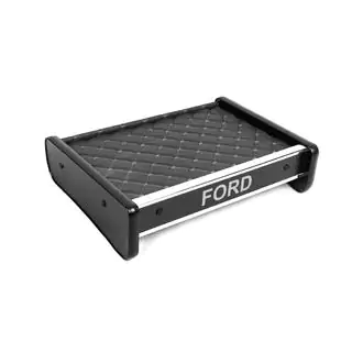 Dashboardplank (grijs met grijze stiksels) Ford Transit 1991–2000 foto 3