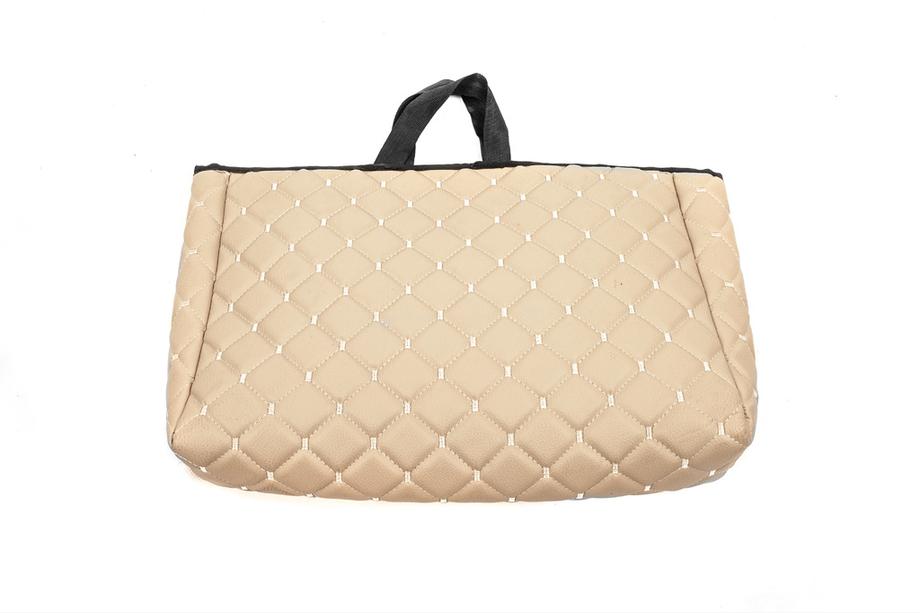ECO shopper tas (beige) Foto 3