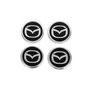 Sticker set voor naafdoppen V1 60 mm (4 stuks)