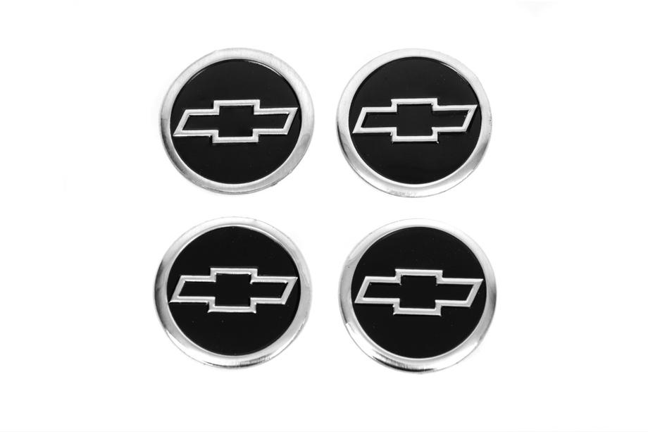 Chevrolet Sticker set voor naafdoppen V1 60 mm (4 stuks) Image