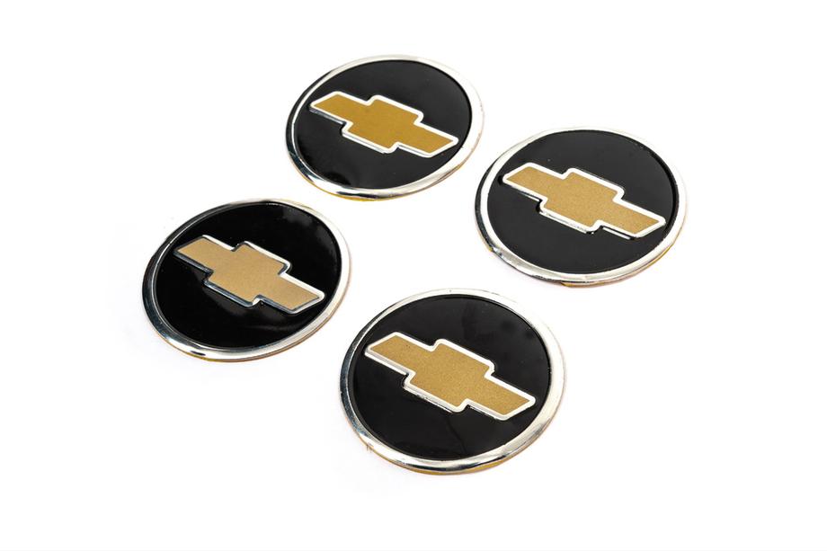 Chevrolet Sticker set voor naafdoppen V3 60 mm (4 stuks) Foto 1