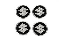 Suzuki Sticker set voor naafdoppen V1 60 mm (4 stuks) foto 1