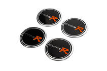Stickers voor naafkapjes TypeR V1 60 mm (4 stuks) foto 1